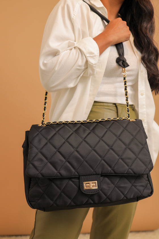 Chase Your Dreams Bag Black