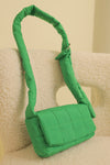 Puffer Crossbody Bag Green