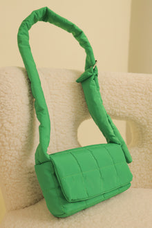  Puffer Crossbody Bag Green